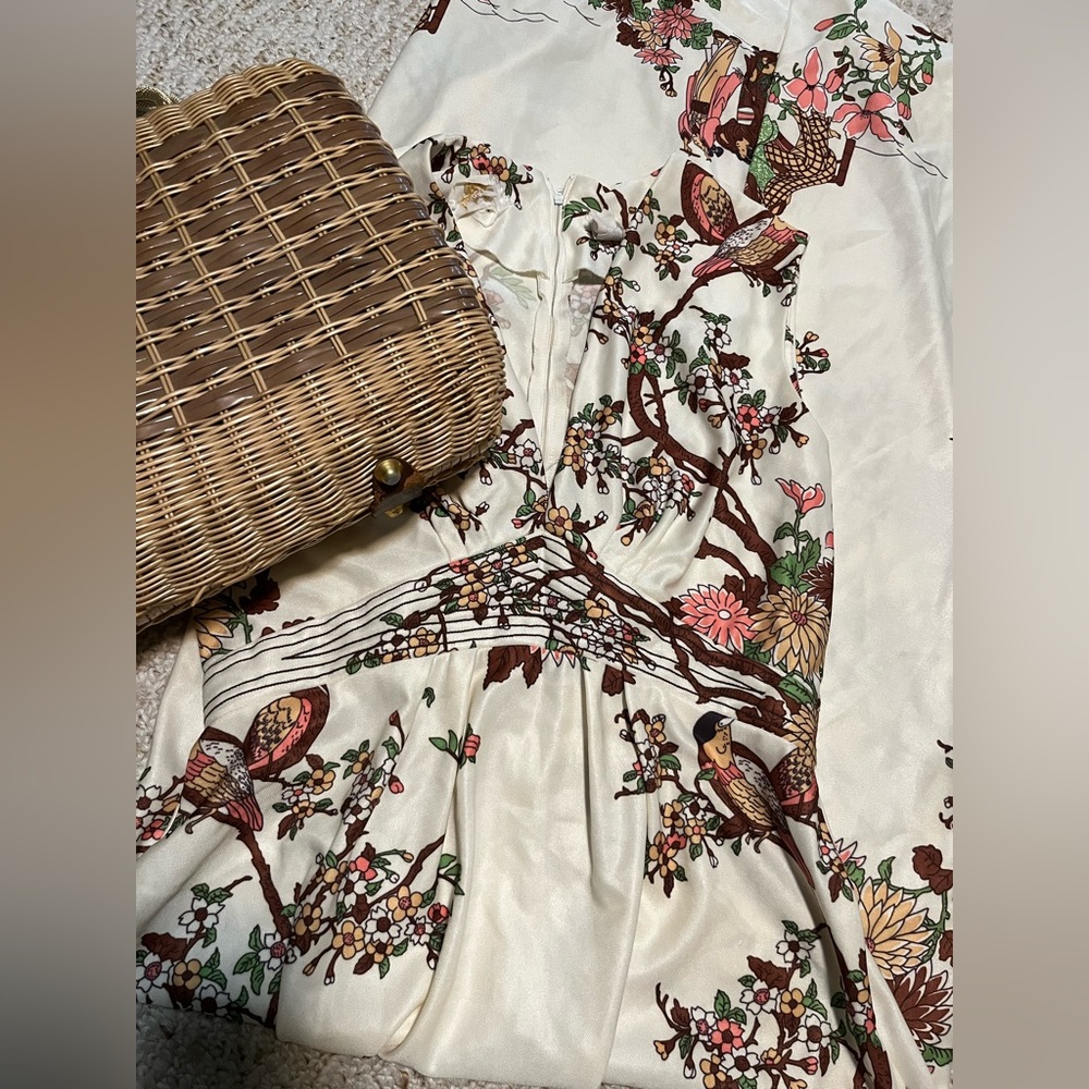 Vintage Leslie Fay maxi dress